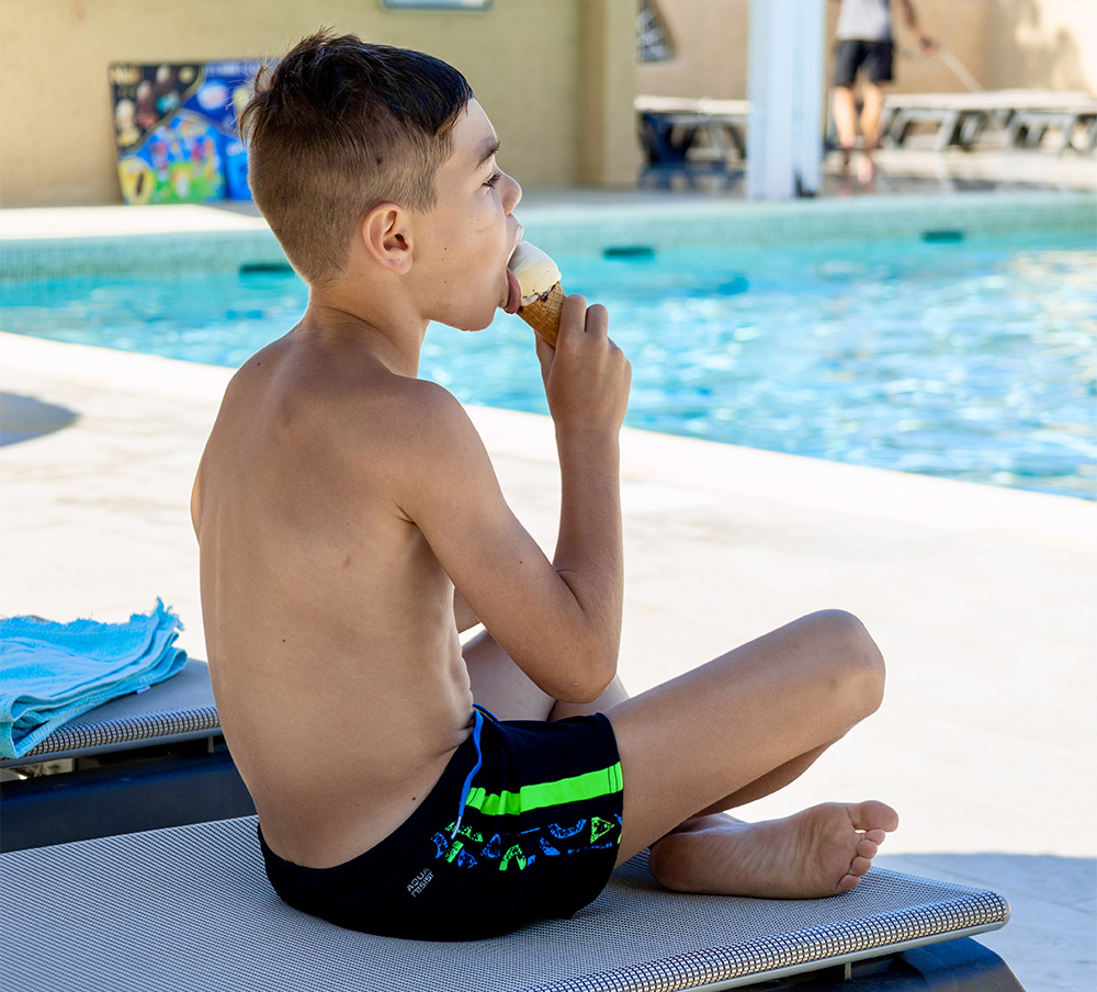 piscine snack